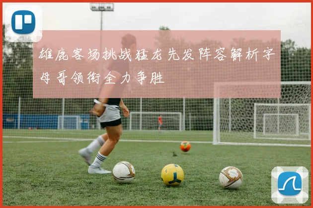 雄鹿客场挑战猛龙先发阵容解析字母哥领衔全力争胜