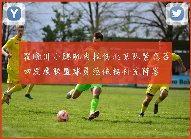 翟晓川小腿肌肉拉伤北京队紧急召回发展联盟球员范依铭补充阵容
